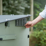 Hühnerstall aus recyceltem Kunststoff Aspen für 6 Hühner – Nestera