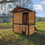 Hühnerstall Vorwerk Schindeldach 10 bis 12 Hühner