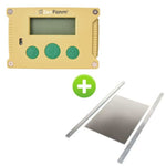 Automatischer Hühnerstalltüröffner Zen Farm – Autonomes Modell + Aluminiumklappe