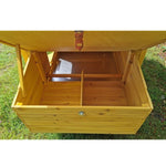 Hühnerstall Bassette XL Schindeldach grün 6 bis 8 Hühner