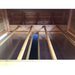 Großer Hühnerstall Bassette XXL 15 bis 18 Hühner grünes Dach