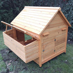 Hühnerstall Cémani XL Holzdach 6 bis 10 Hühner