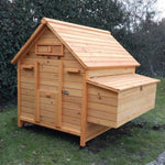 Hühnerstall Cémani XL Holzdach 6 bis 10 Hühner