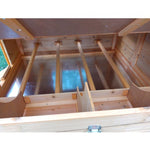 Hühnerstall Cémani XL Holzdach 6 bis 10 Hühner