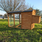 Hühnerstall Verstärktes Dach M Kunststoffdach 6 bis 8 Hühner