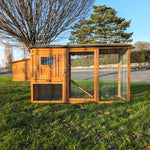 Hühnerstall Chabo Schindeldach 2 bis 4 Hühner