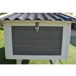 Hühnerstall Wellblechdach 2 bis 4 Hühner gewelltes Kunststoffdach