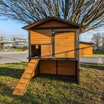 Hühnerstall Vorwerk Schindeldach 10 bis 12 Hühner